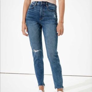 AE Highest Waist Stretch Mom Jean